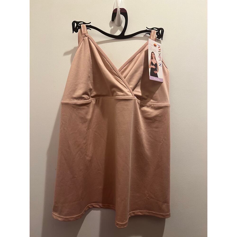 Joyspun Women's Maternity Crossover Nursing Cami, Size S-M